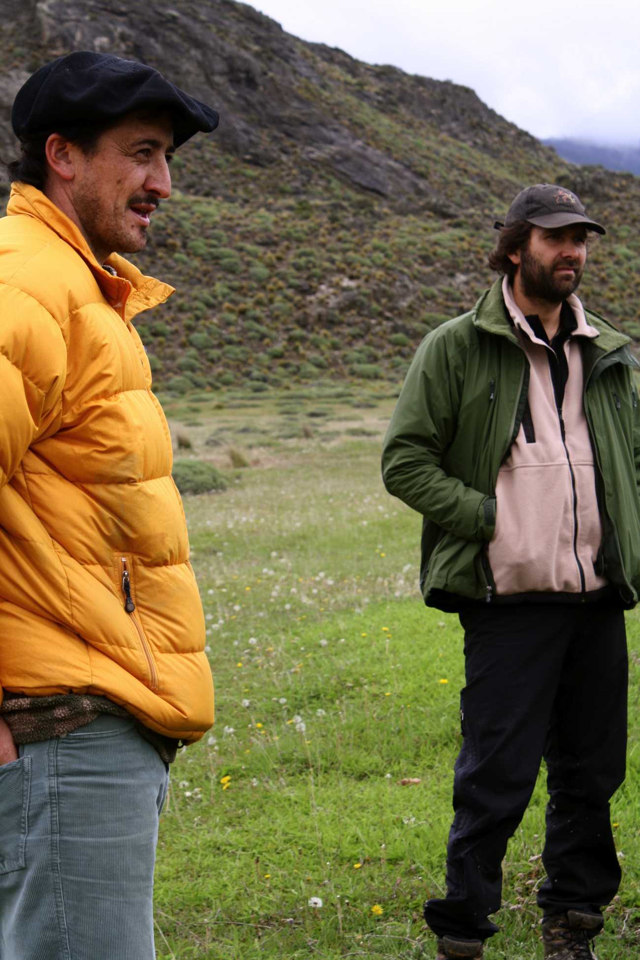 Restoration sites with Luigi and Cristián